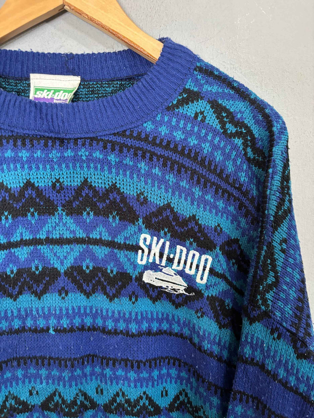Cardigan Vintage Oversized - Ski doo