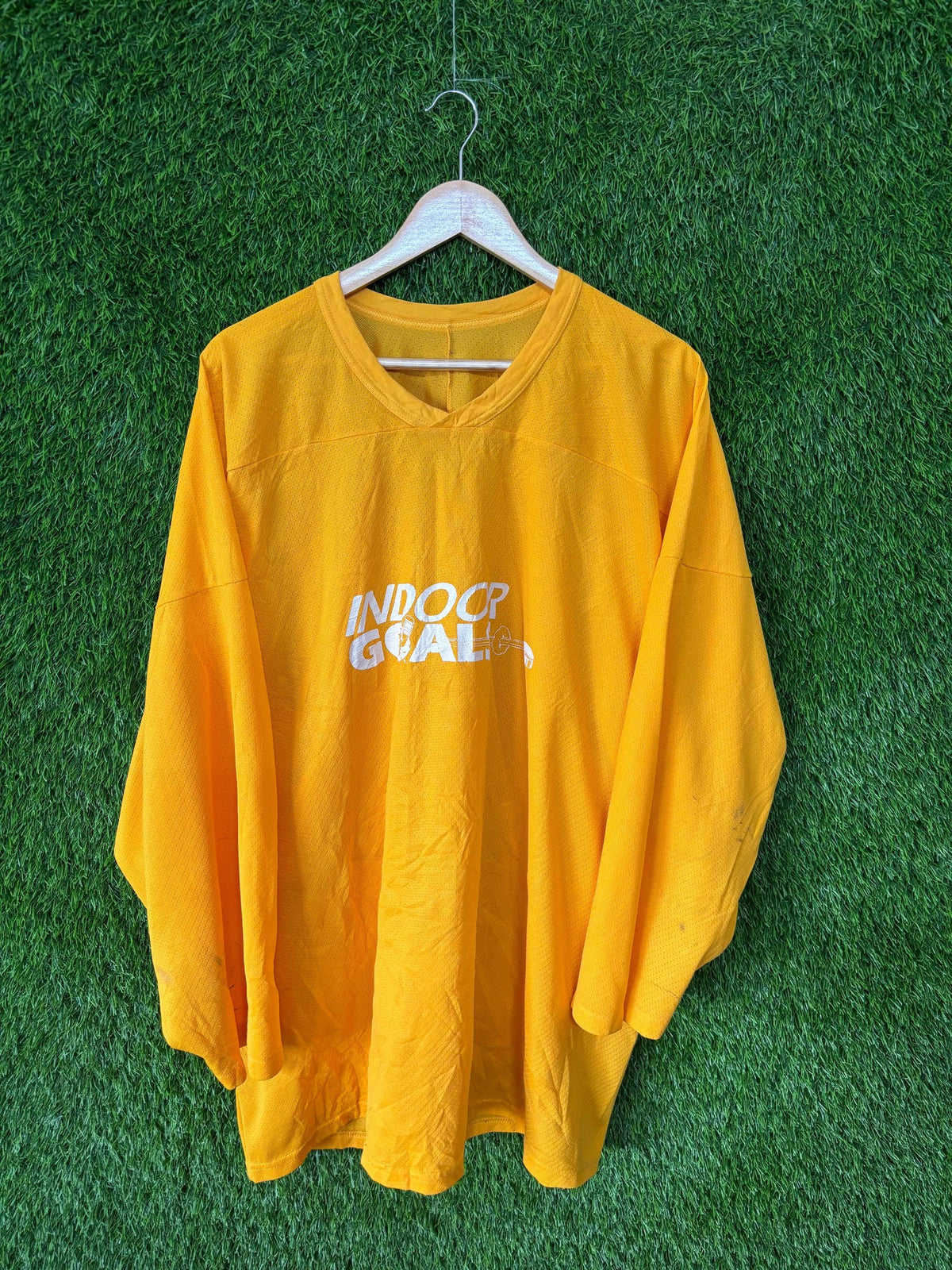 Full Sleeve Jersey Vintage Streetwear Indoor Goals