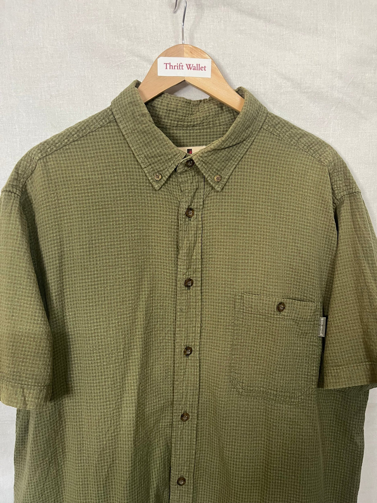 Half Sleeve Shirts Vintage Streetwear Wool Rich