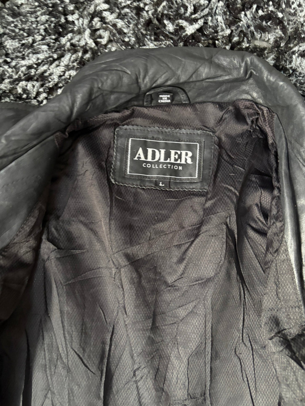 Leather Jackets Oversized Vintage Adler