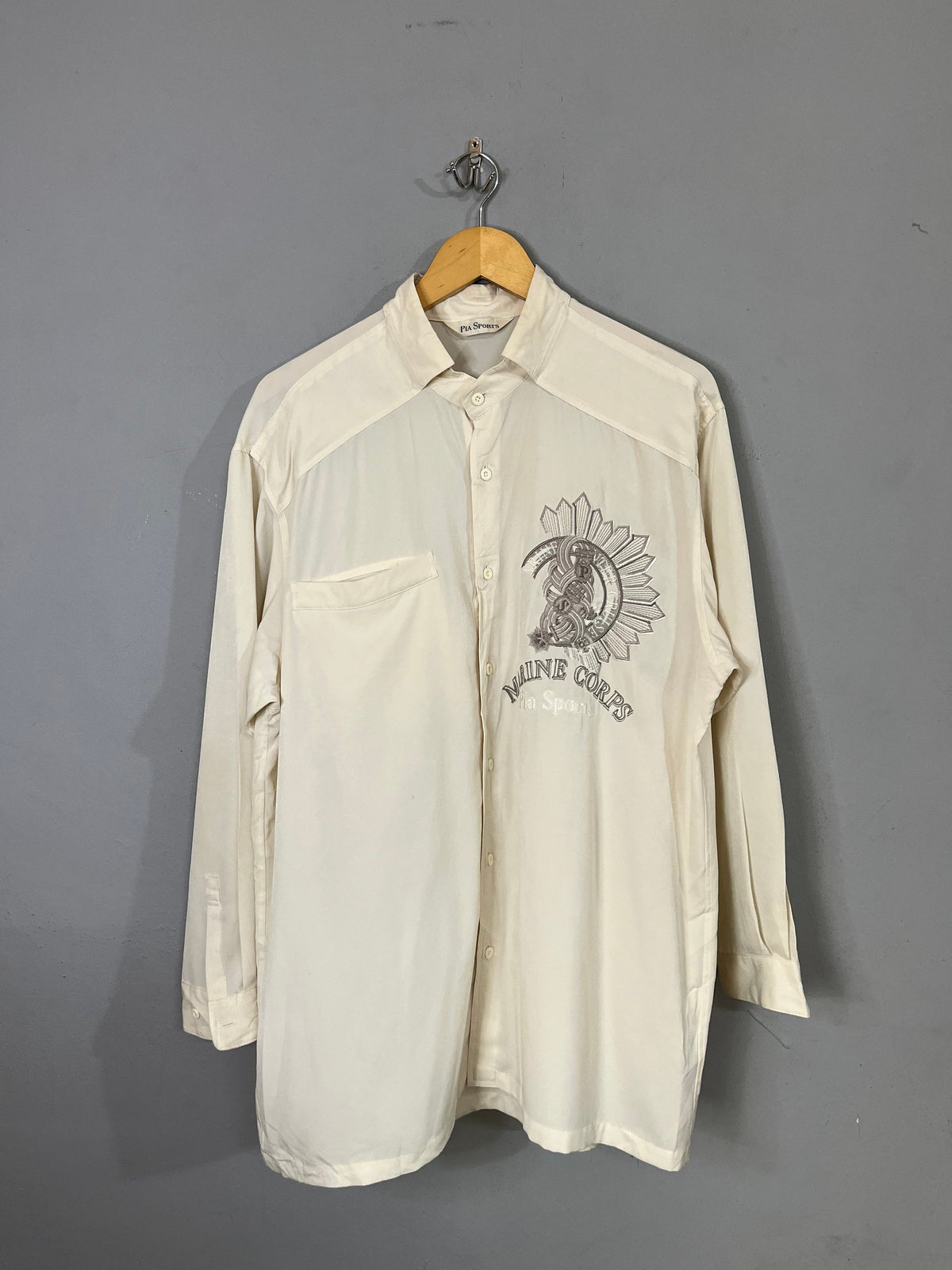 Full Sleeve Shirts Vintage Oversized Pia Sports