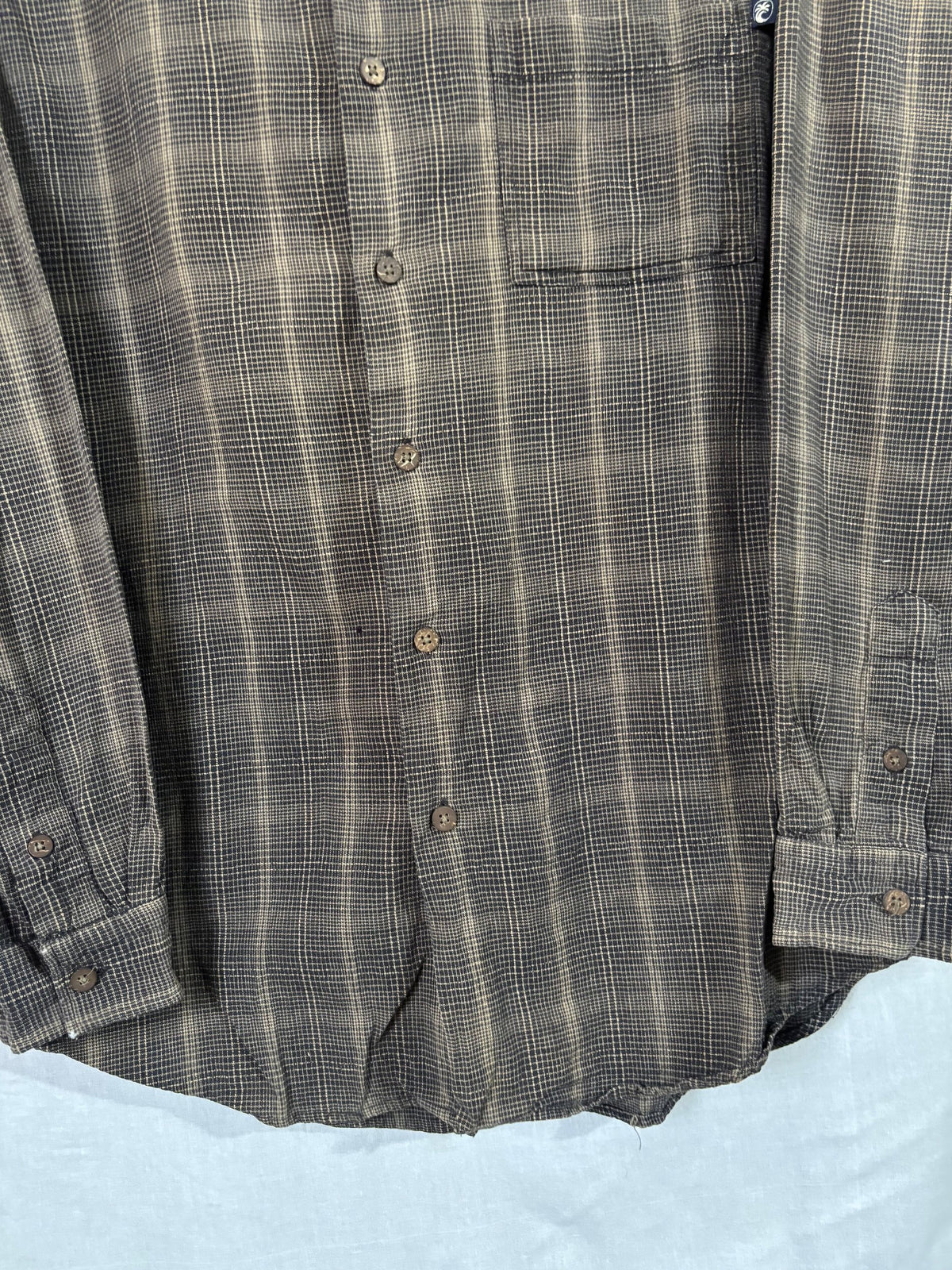 Flannel Shirt Vintage Streetwear Ocean Pacific