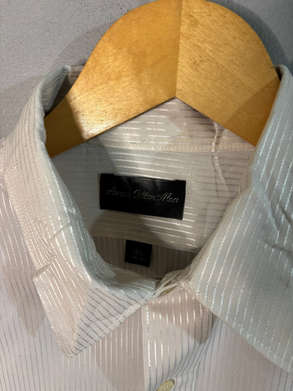 Full Sleeve Shirts Vintage Streetwear Arrow collar men