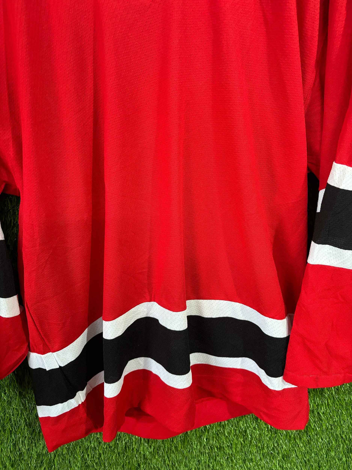 Ice Hockey Jerseys Vintage Retro / Throwback Y2K - Red plain