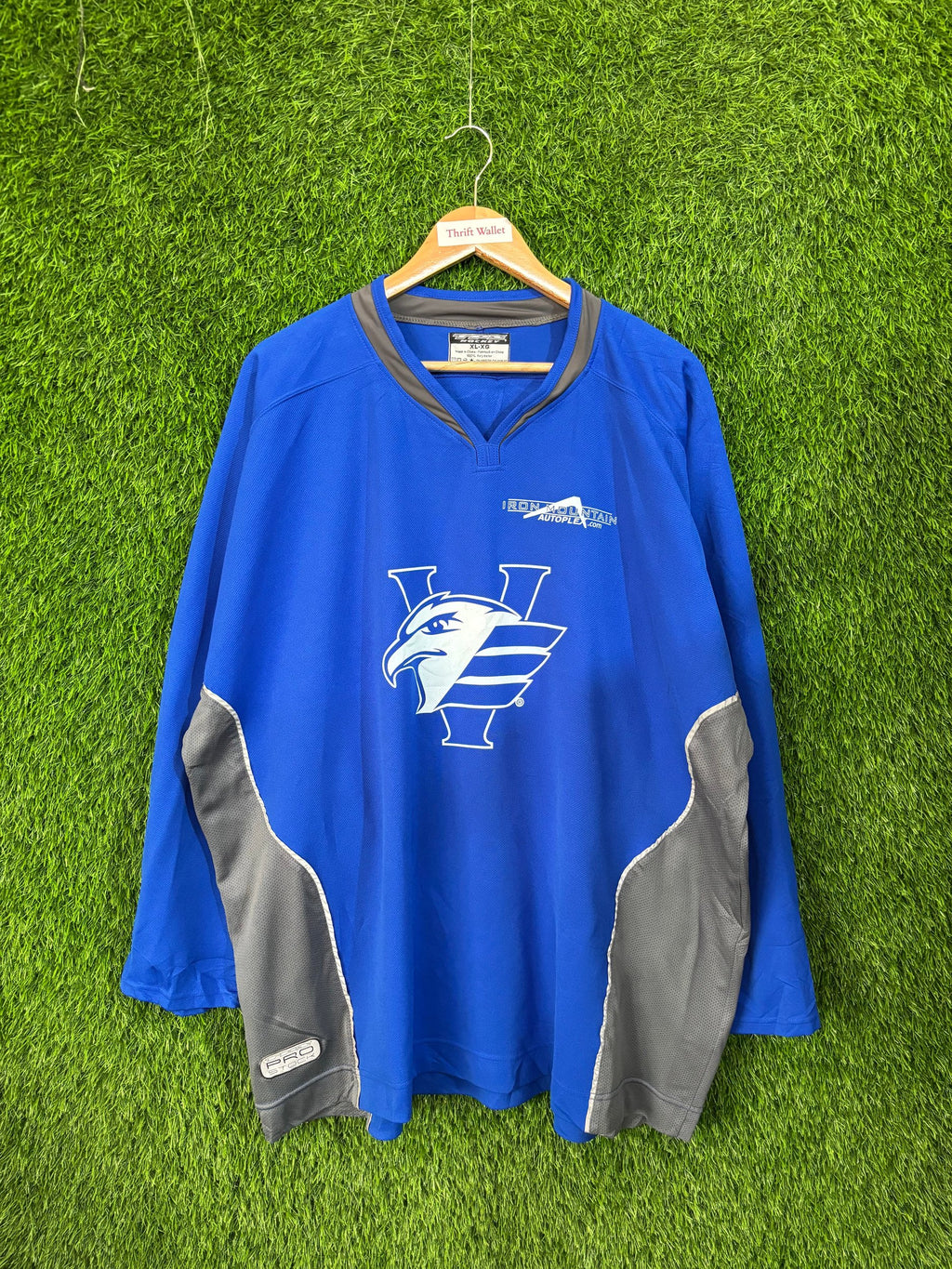 Ice Hockey Jerseys Vintage Streetwear Oversized - Iron Mou Ntain