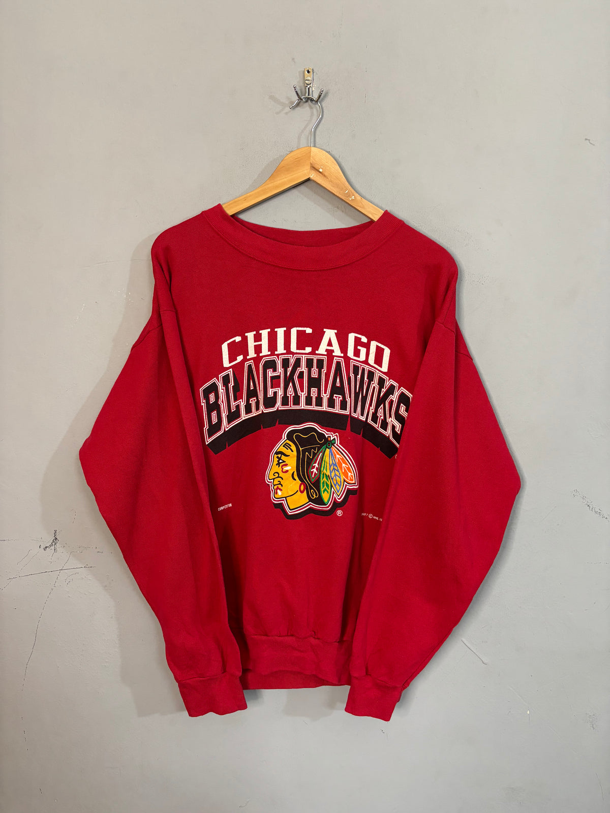 Sweatshirts Vintage Streetwear Chicago Blackhawks
