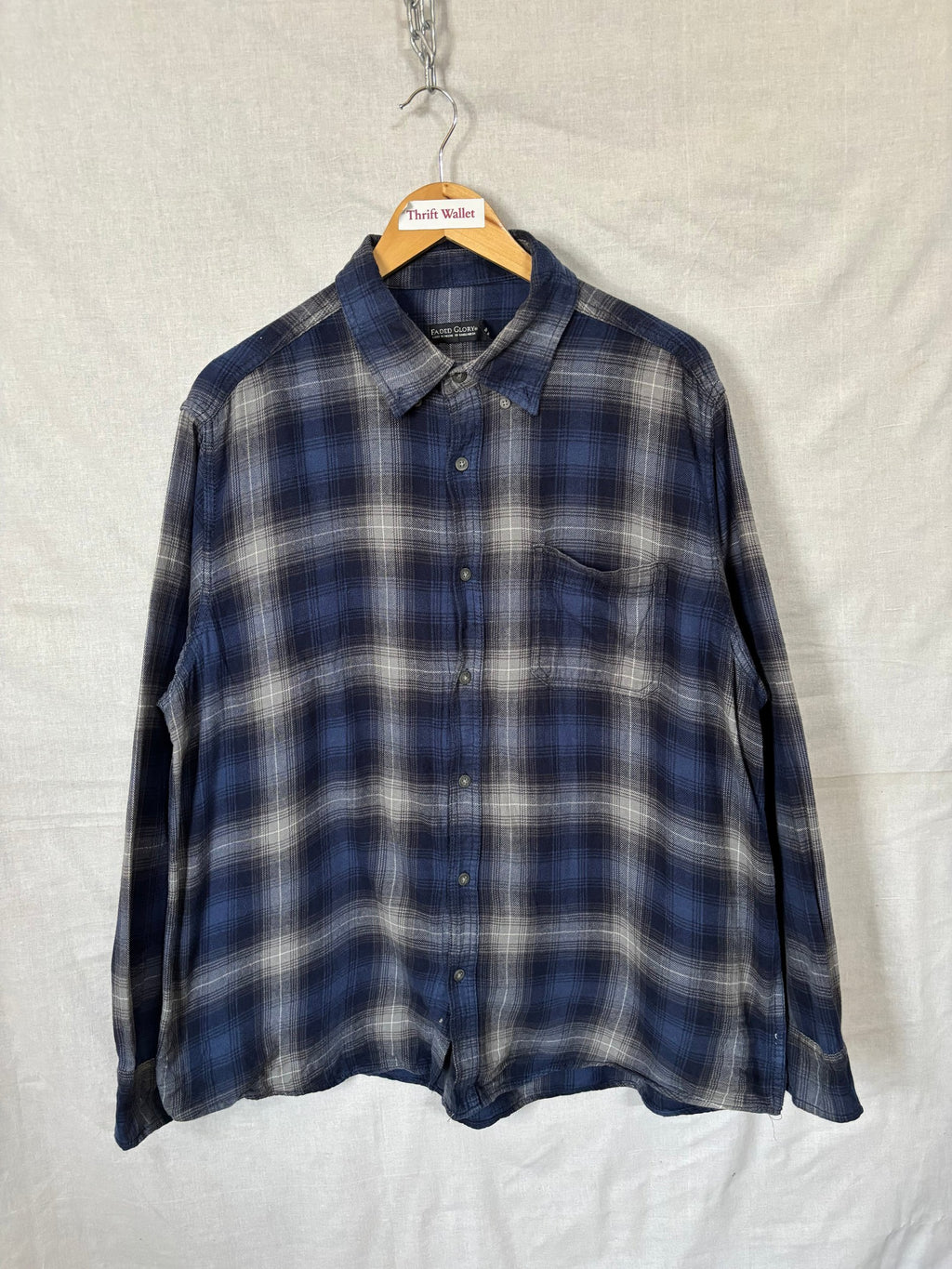 Flannel Shirt Vintage Streetwear Faded glory