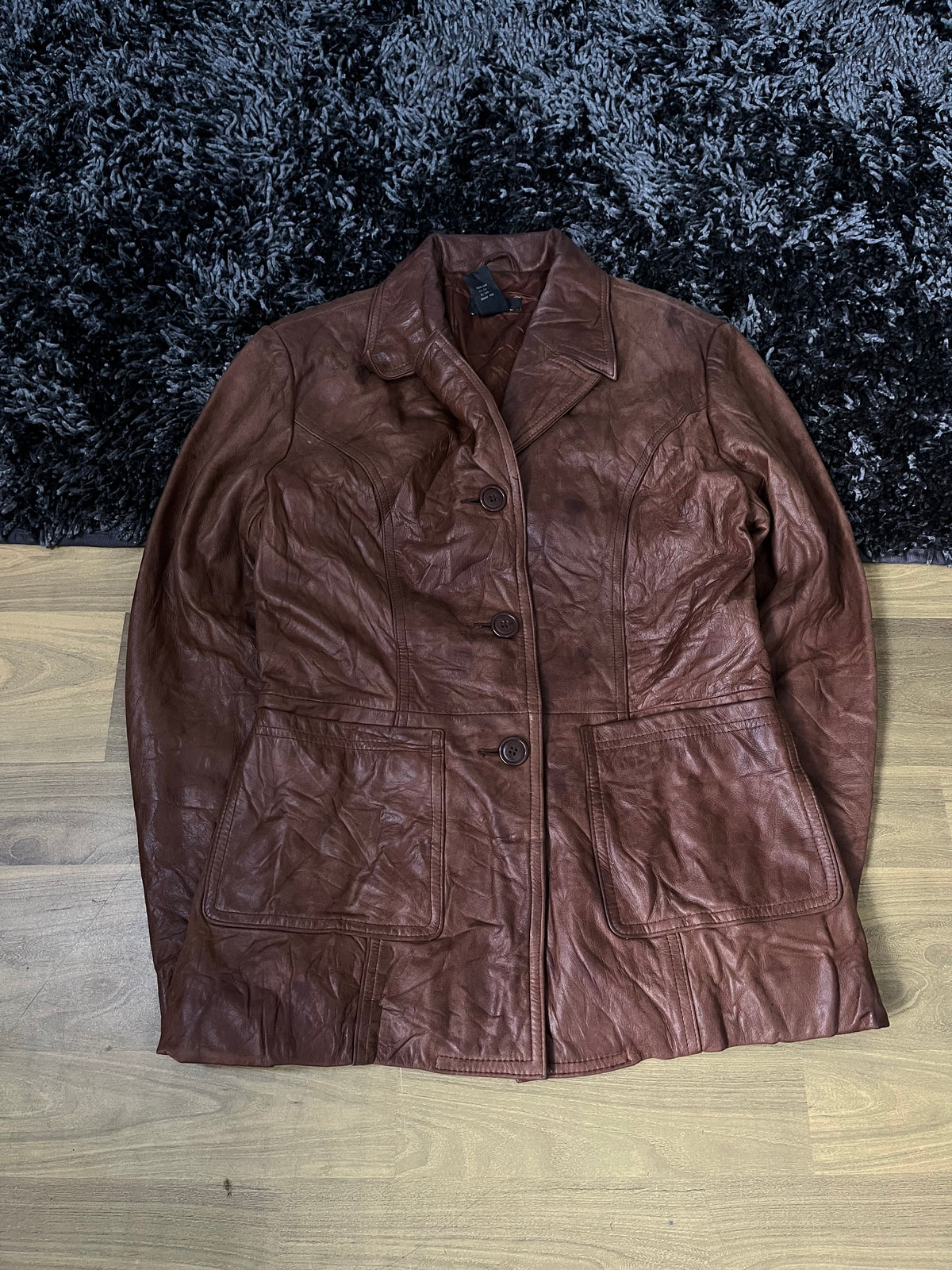 Leather Jackets Oversized Streetwear French