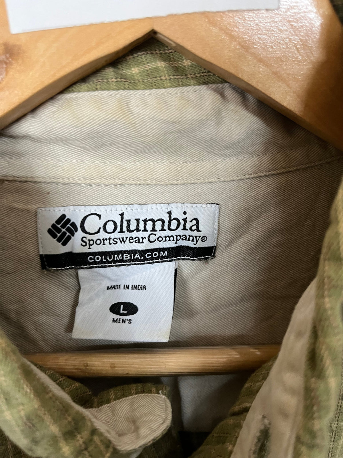 Flannel Shirt Vintage Streetwear Columbia