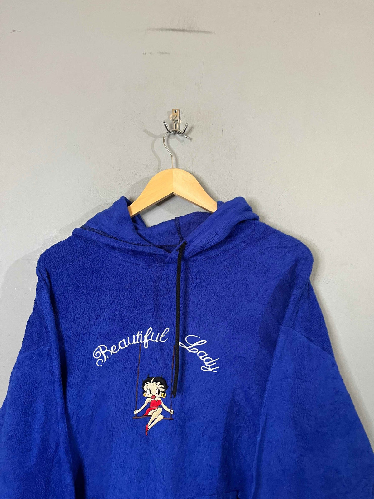 Hoodie Vintage Streetwear Oversized Beautiful lady