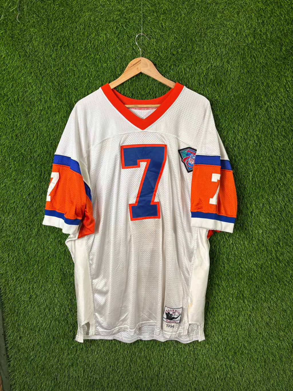 Half Sleeve Jerseys Vintage Streetwear Elway