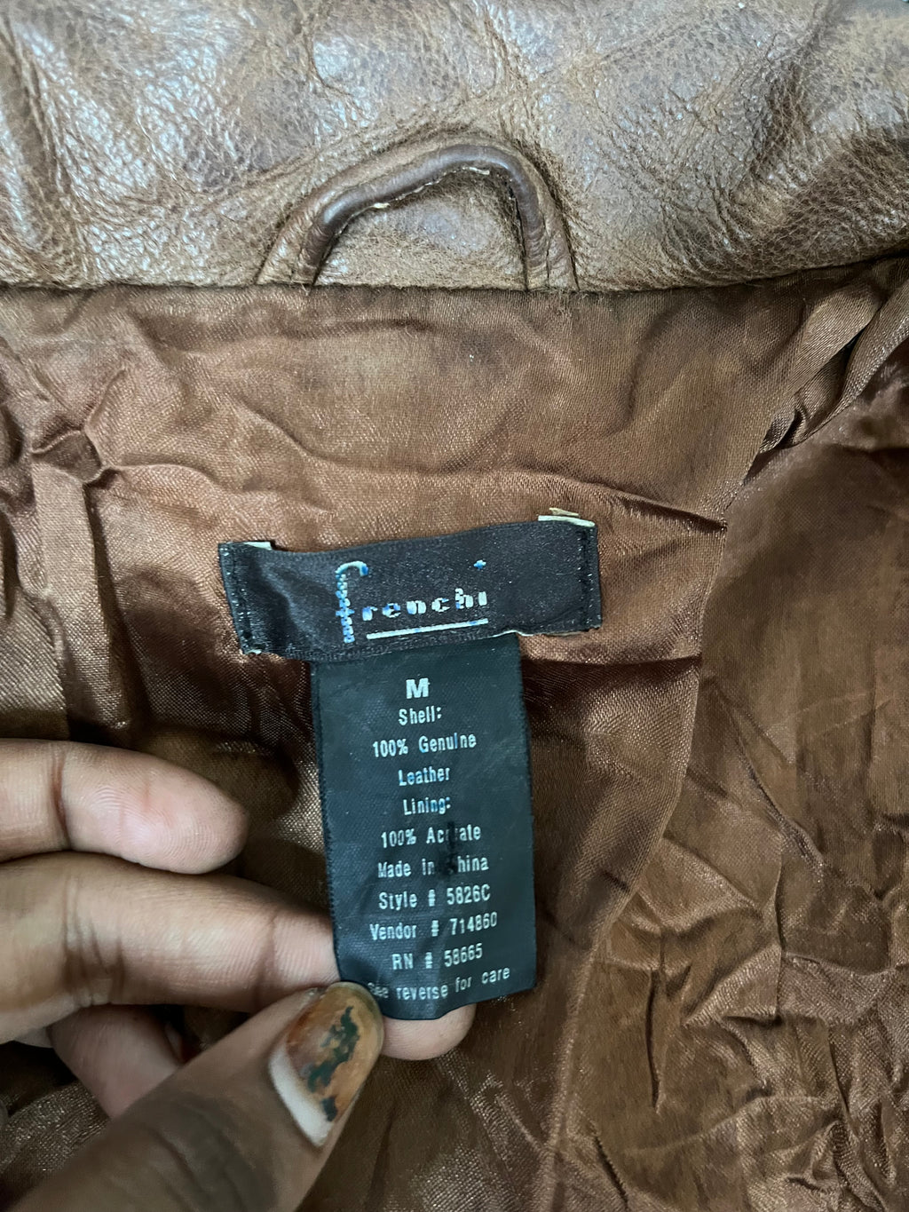 Leather Jackets Oversized Streetwear French