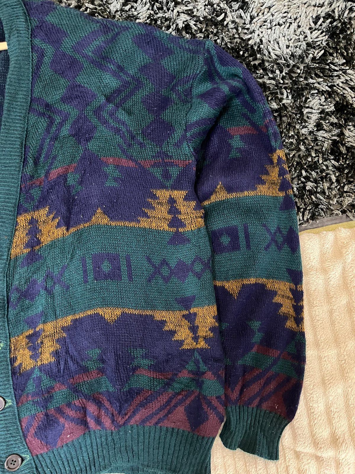 Cardigan Vintage Streetwear Oversized - Serge Sant Xves