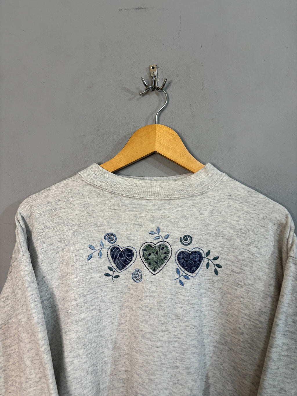 Sweatshirts Vintage Streetwear Three hearts