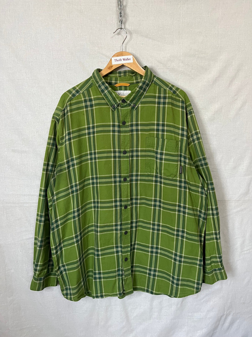Flannel Shirt Vintage Streetwear Columbia