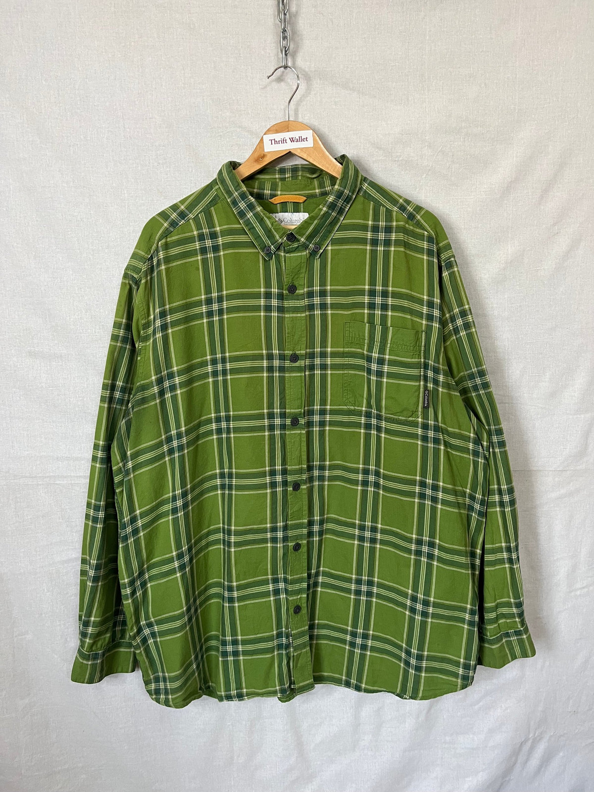 Flannel Shirt Vintage Streetwear Columbia