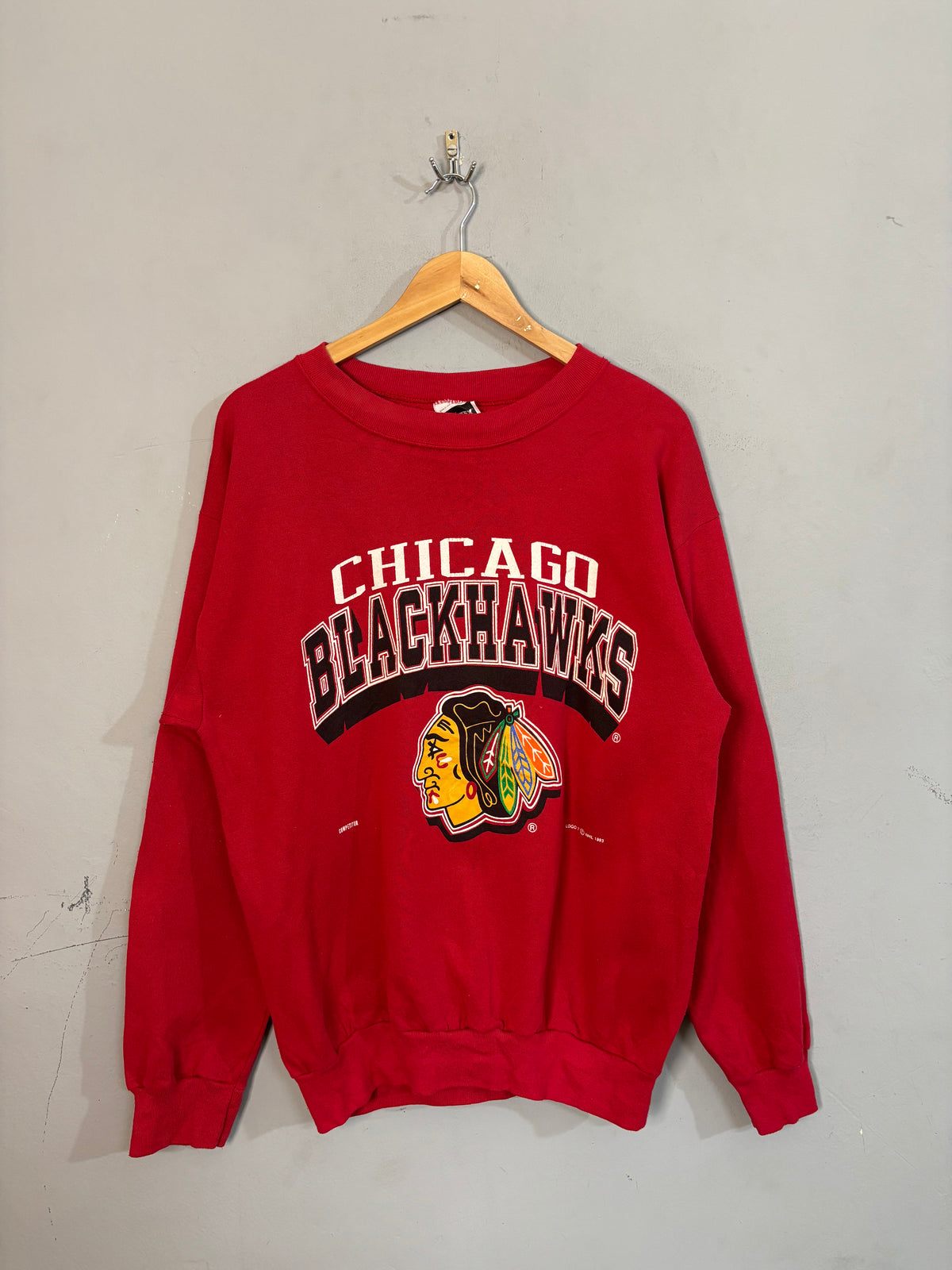 Sweatshirts Vintage Streetwear Chicago Blackhawks