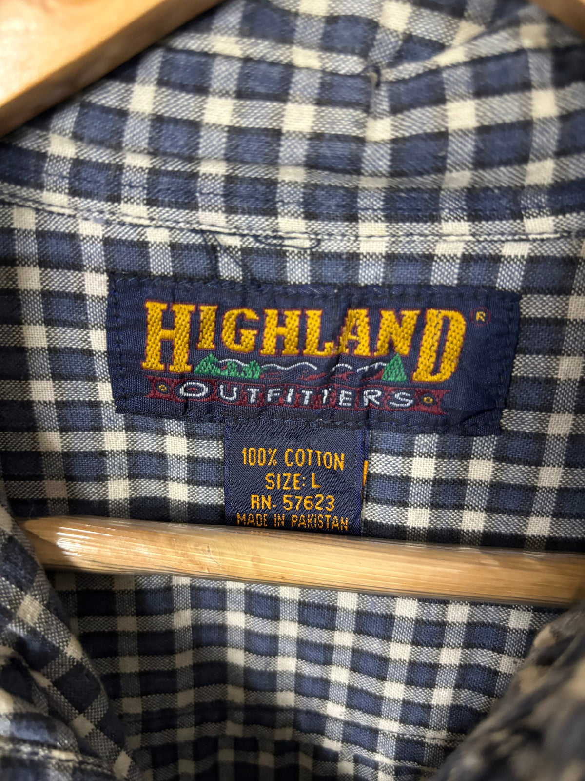 Full Sleeve Shirts Vintage Streetwear Highland