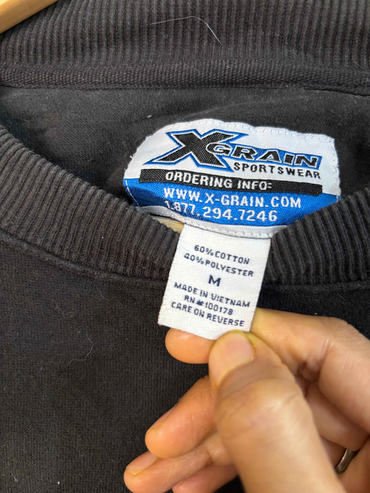 Sweatshirt Vintage Streetwear Xgrain
