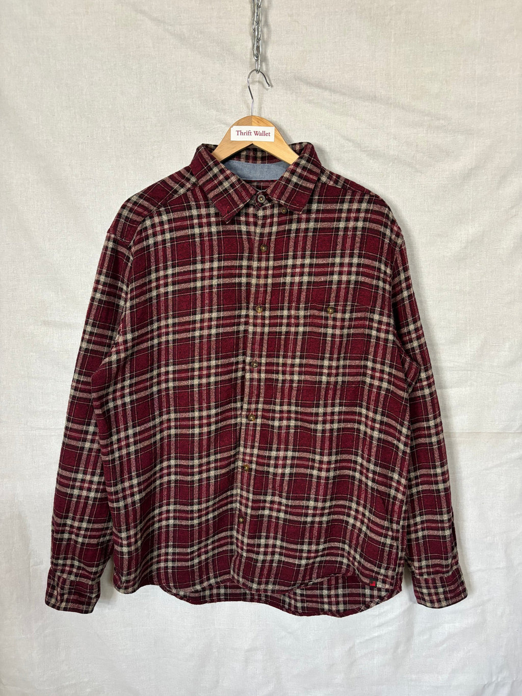 Flannel Shirt Vintage Streetwear Wool rice