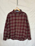 Flannel Shirt Vintage Streetwear Wool rice