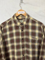 Flannel Shirt Vintage Streetwear LLBean