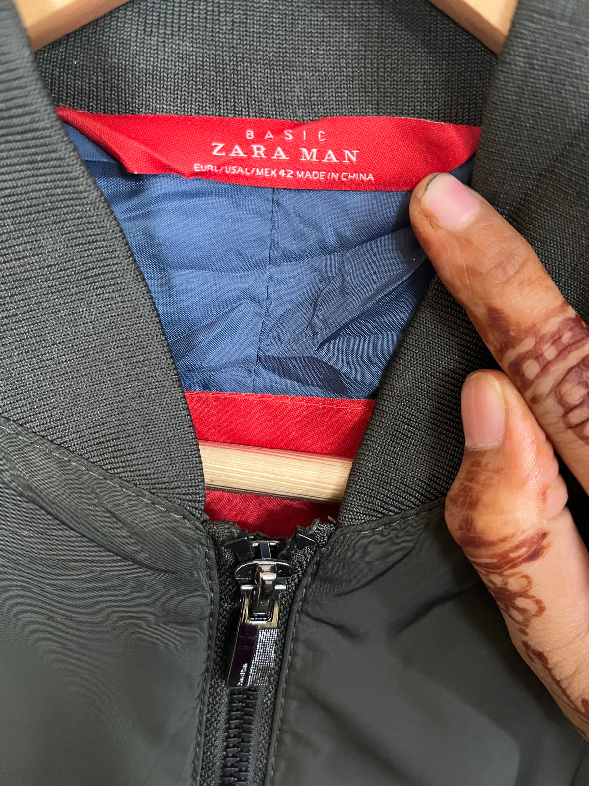 Jacket Vintage Streetwear Oversized Zara Man