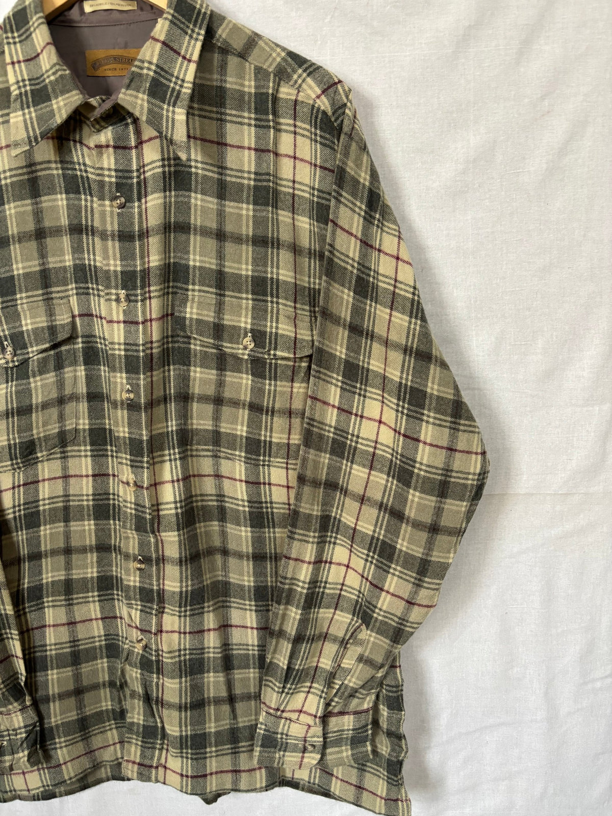 Flannel Shirt Vintage Streetwear Field s Stream