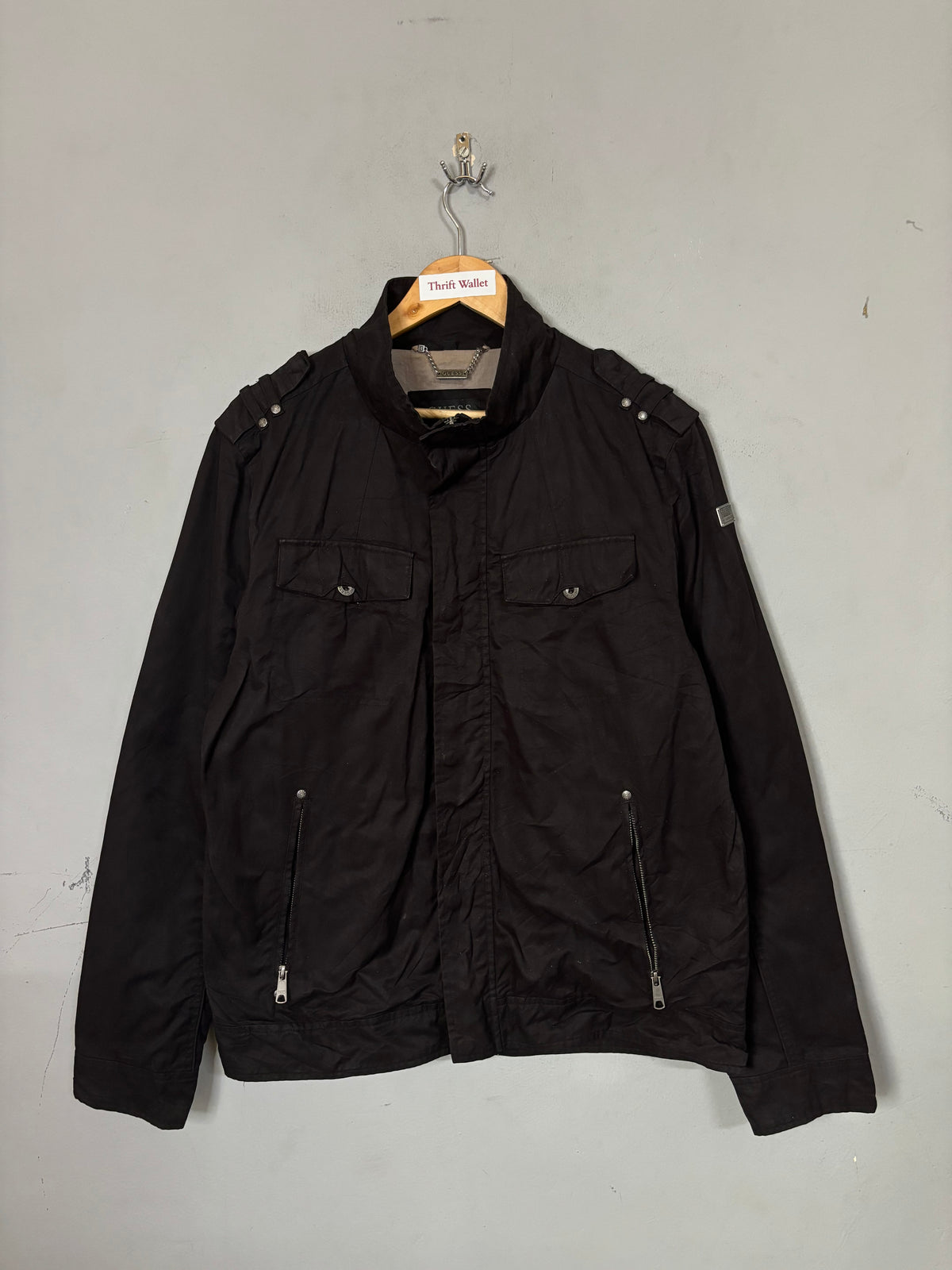 Jacket Vintage Streetwear Oversized Guess