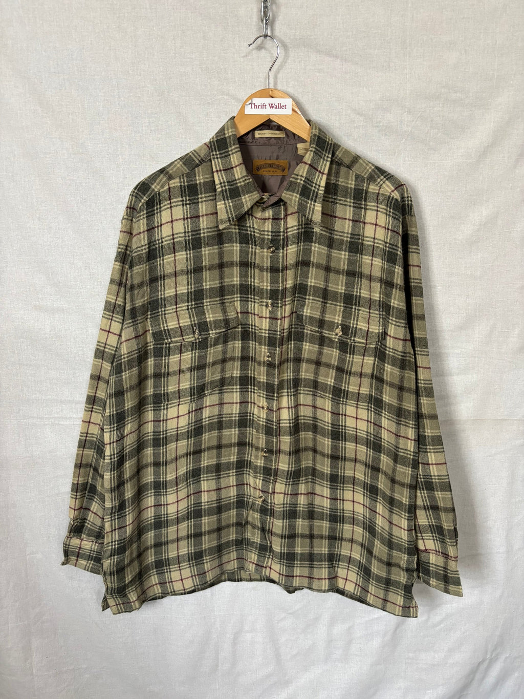 Flannel Shirt Vintage Streetwear Field s Stream