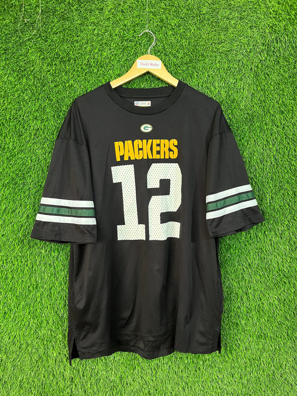 Half Sleeve Jerseys Vintage Streetwear Oversized - RODGERS 12