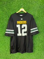 Half Sleeve Jerseys Vintage Streetwear Oversized - RODGERS 12
