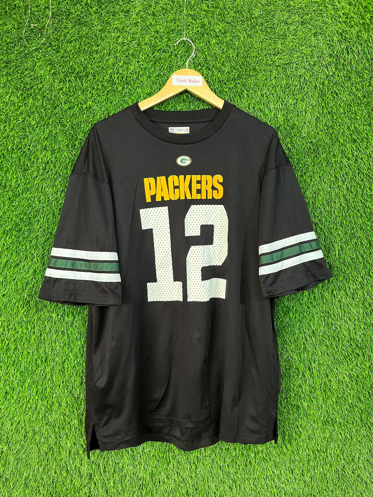 Half Sleeve Jerseys Vintage Streetwear Oversized - RODGERS 12