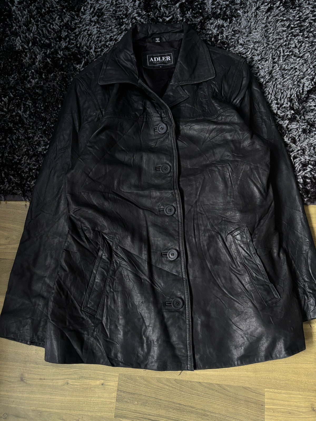 Leather Jackets Oversized Vintage Adler