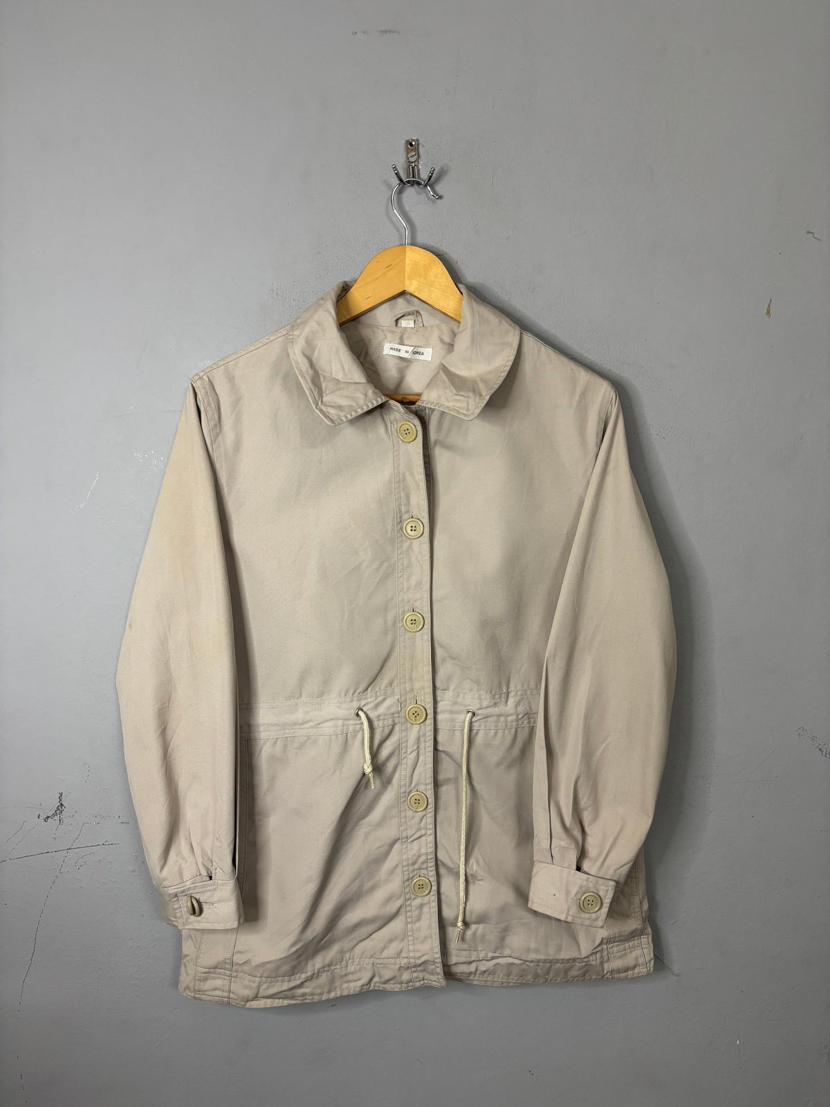 Windbreakers Vintage Streetwear Oversized Mantessa made in korea