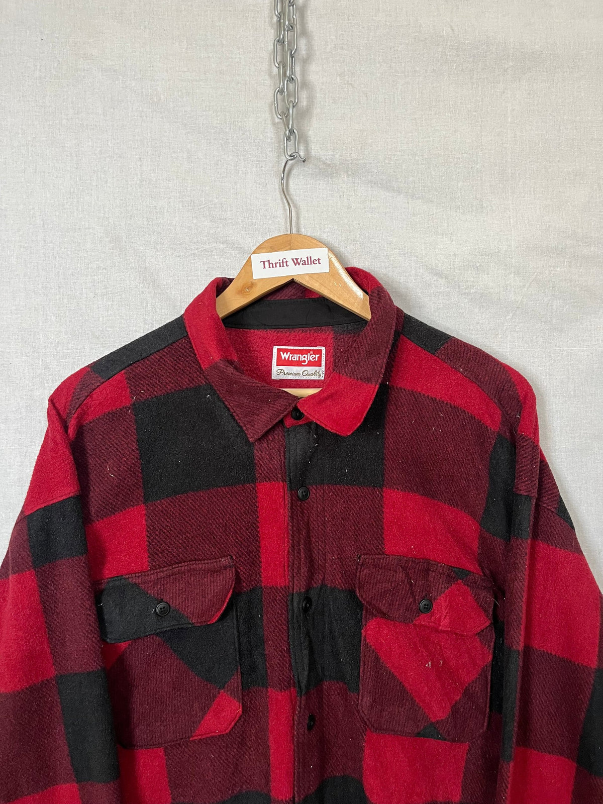 Flannel Shirt Vintage Streetwear Wrangler