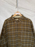 Flannel Shirt Vintage Streetwear Wool rice