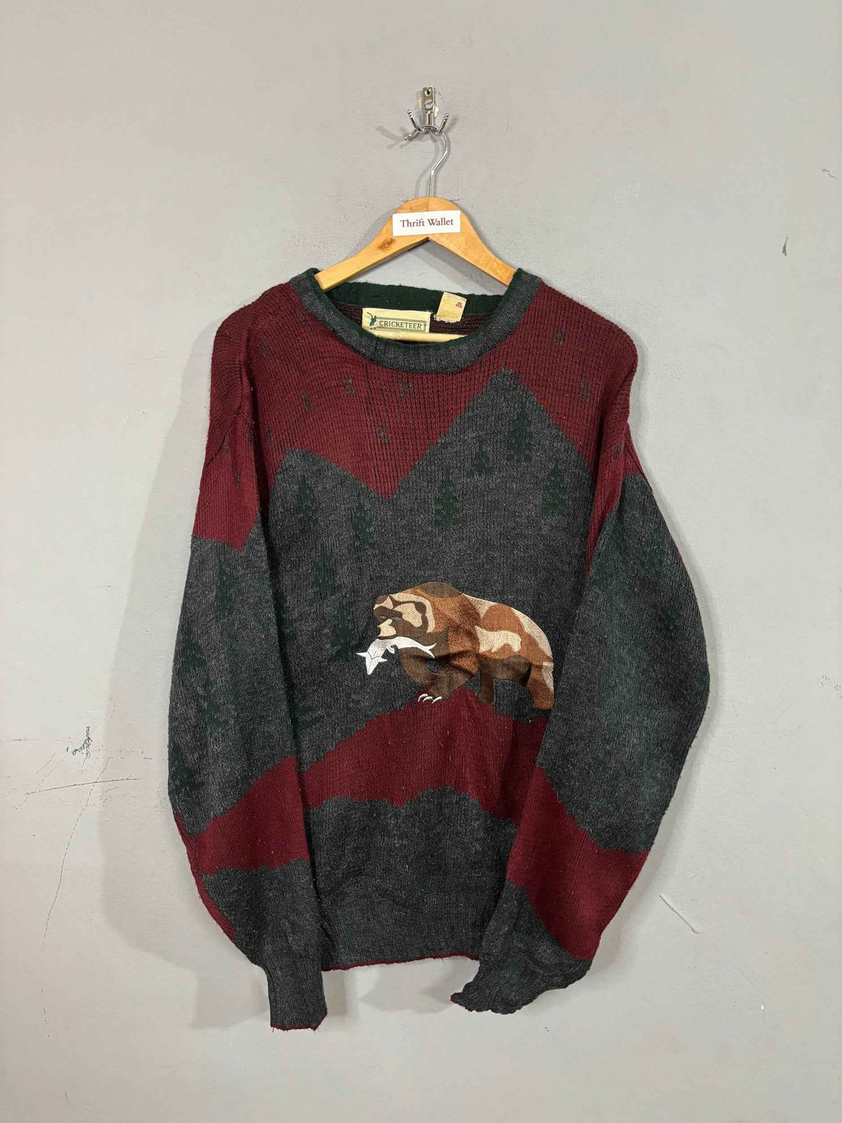 Cardigan Vintage Streetwear - Cricketer