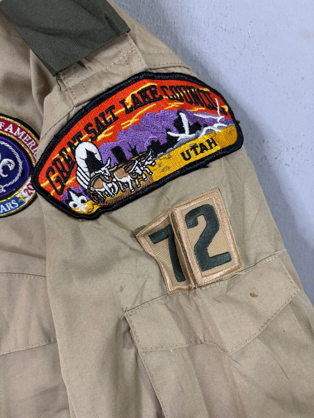 Half Sleeve Shirts Vintage Streetwear Boy Scouts of America