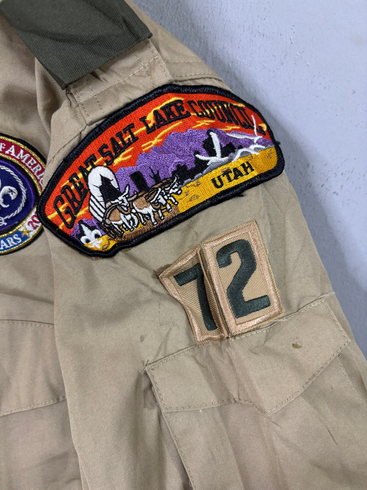 Half Sleeve Shirts Vintage Streetwear Boy Scouts of America
