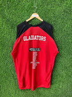 Half Sleeve Jerseys Vintage Streetwear Cleveland Gladiators