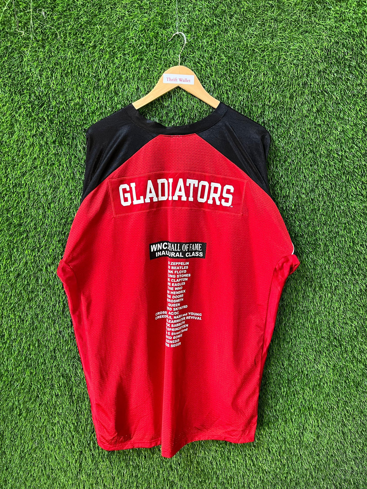 Half Sleeve Jerseys Vintage Streetwear Cleveland Gladiators