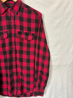Flannel Shirt Vintage Streetwear Faded Glory