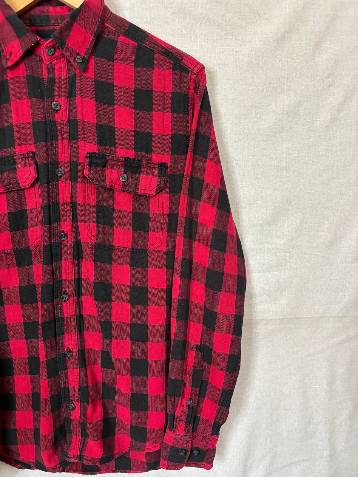 Flannel Shirt Vintage Streetwear Faded Glory