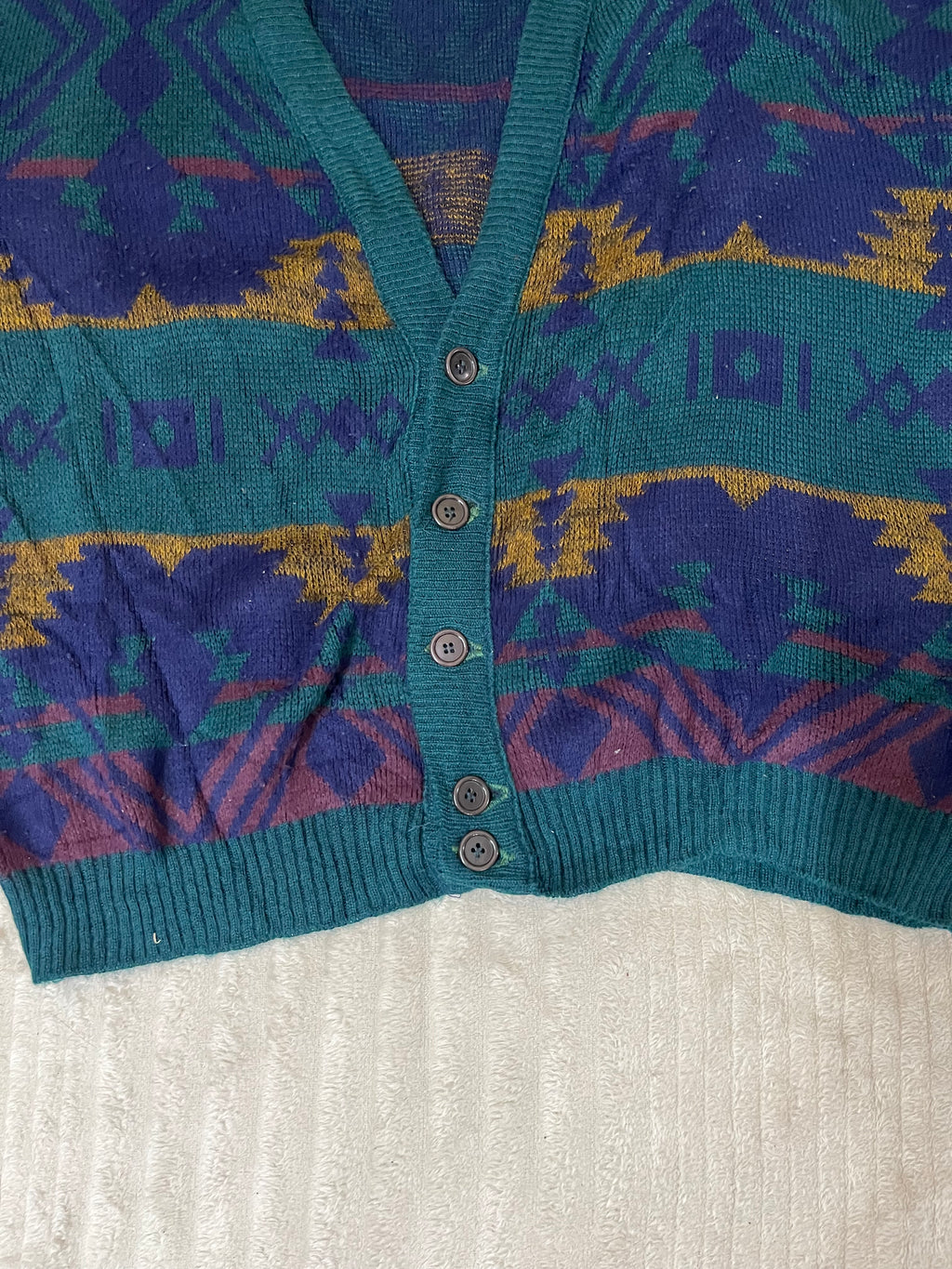 Cardigan Vintage Streetwear Oversized - Serge Sant Xves