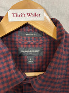Flannel Shirt Vintage Streetwear Banana Republic