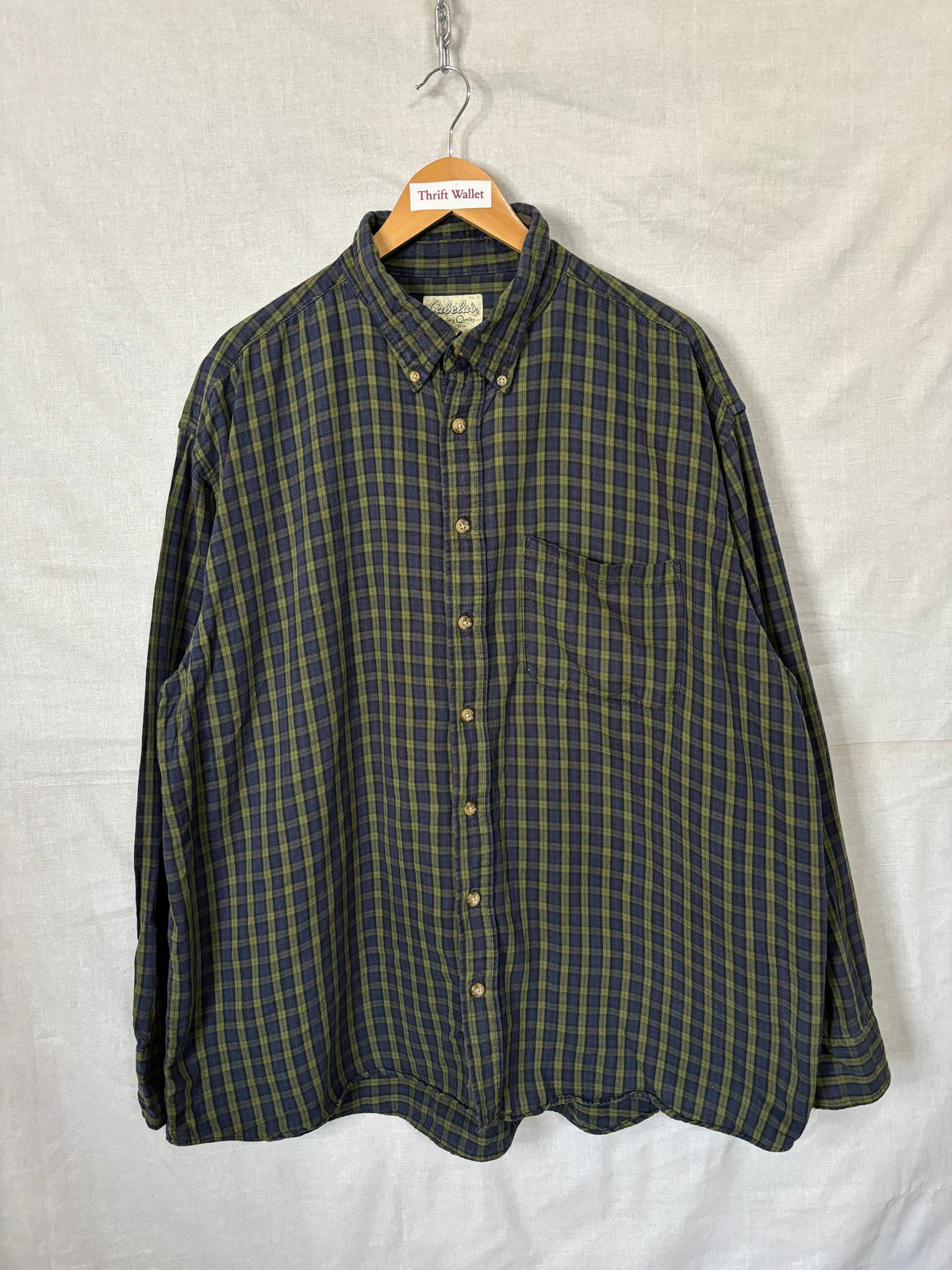 Flannel Shirt Vintage Streetwear Cabela’s