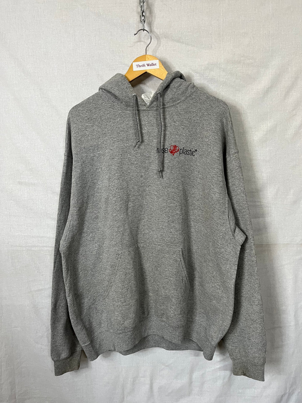 Hoodie Vintage Streetwear - Rose Plastic