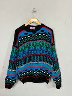 Cardigan Vintage Oversized - Concrete