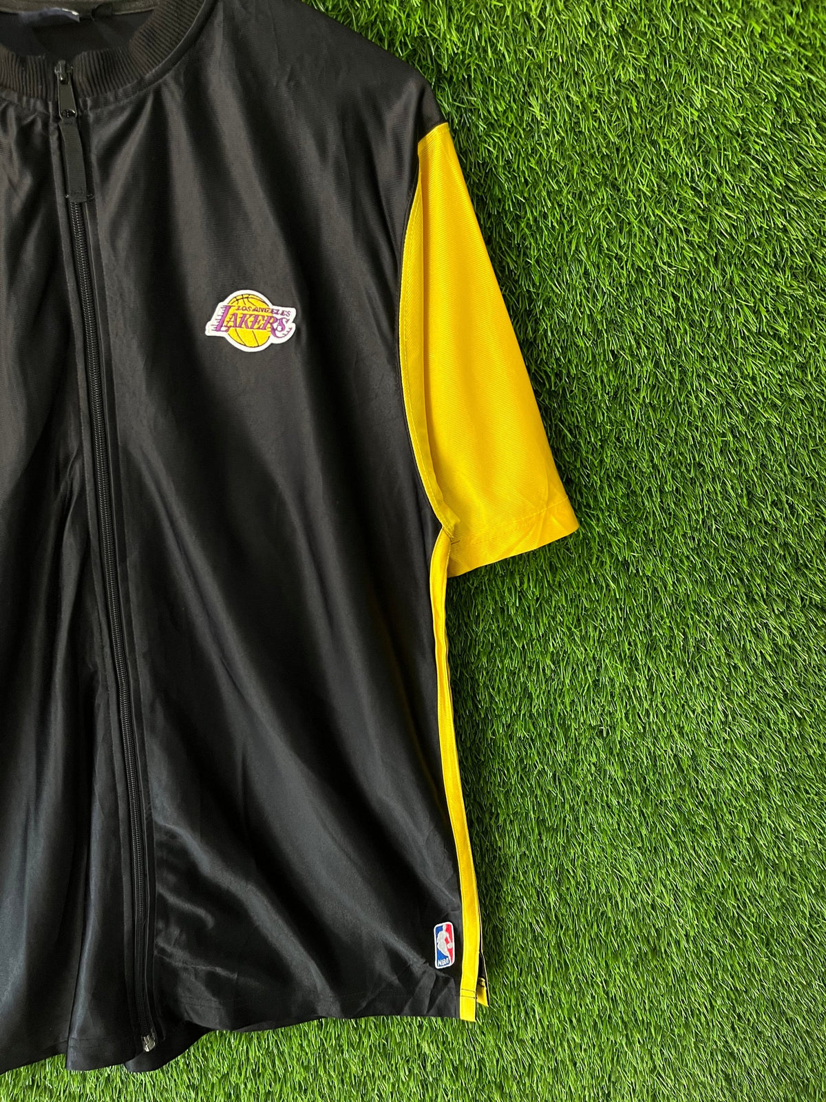 Half Sleeve Jerseys Vintage Retro / Throwback Lakers